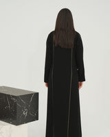 Black Lace Classic Abaya