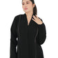 Black Lace Classic Abaya
