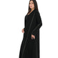 Black Lace Classic Abaya