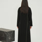 Black Lace Classic Abaya