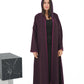 Purple Bloom Abaya